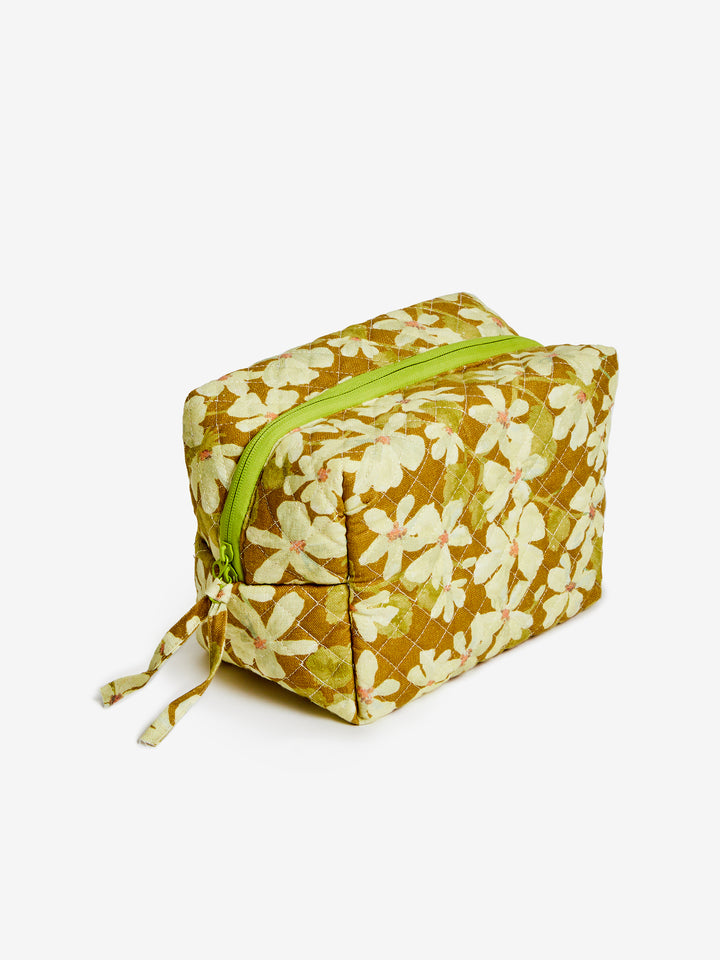 Violet Mustard Medium Toiletry Bag