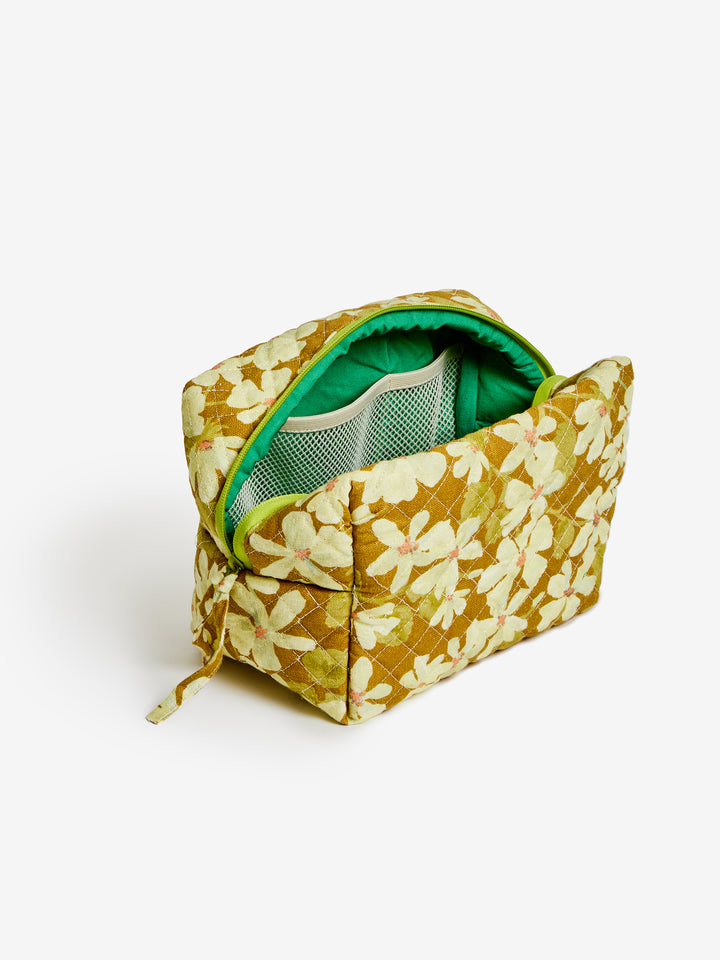 Violet Mustard Medium Toiletry Bag