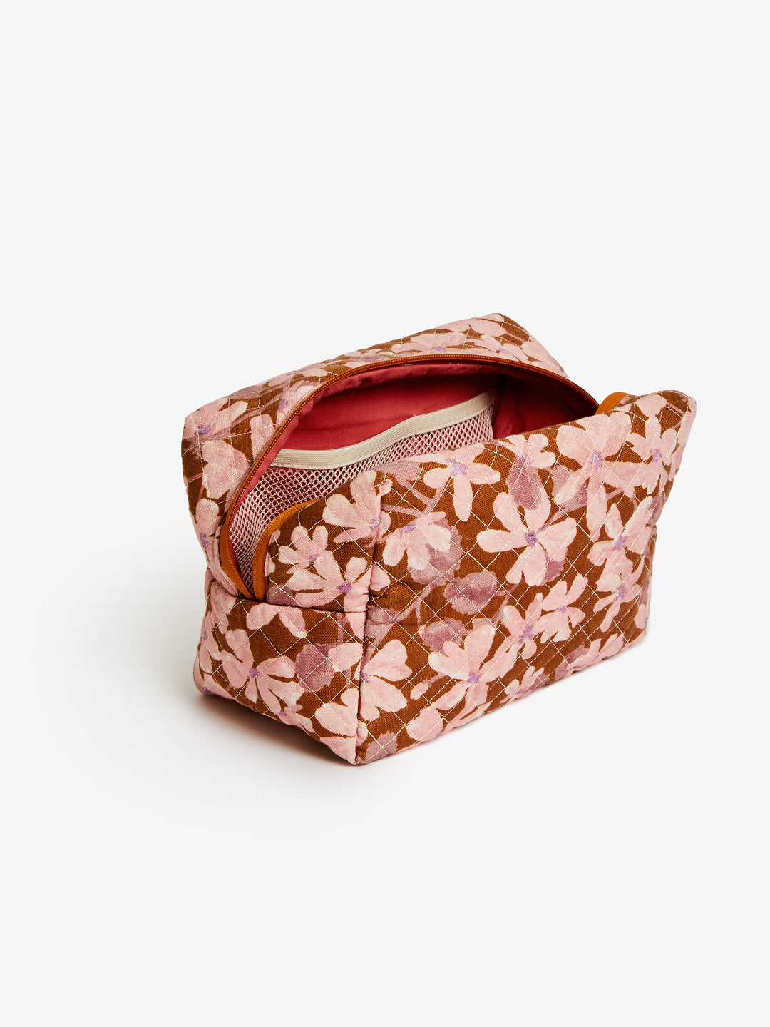 Violet Tan Medium Toiletry Bag