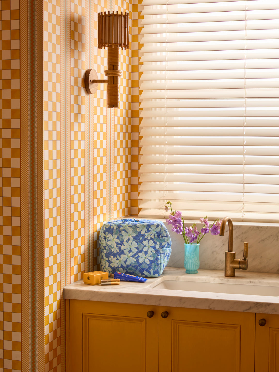 Violet Blue Large Toiletry Bag