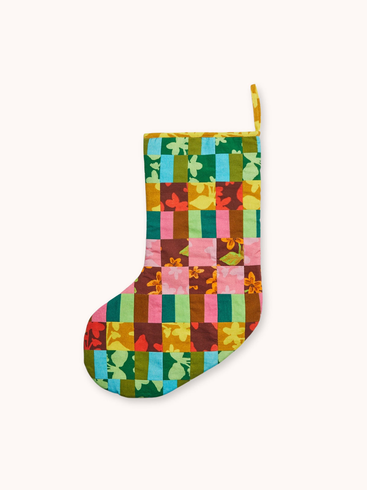 Patchwork Christmas Stocking