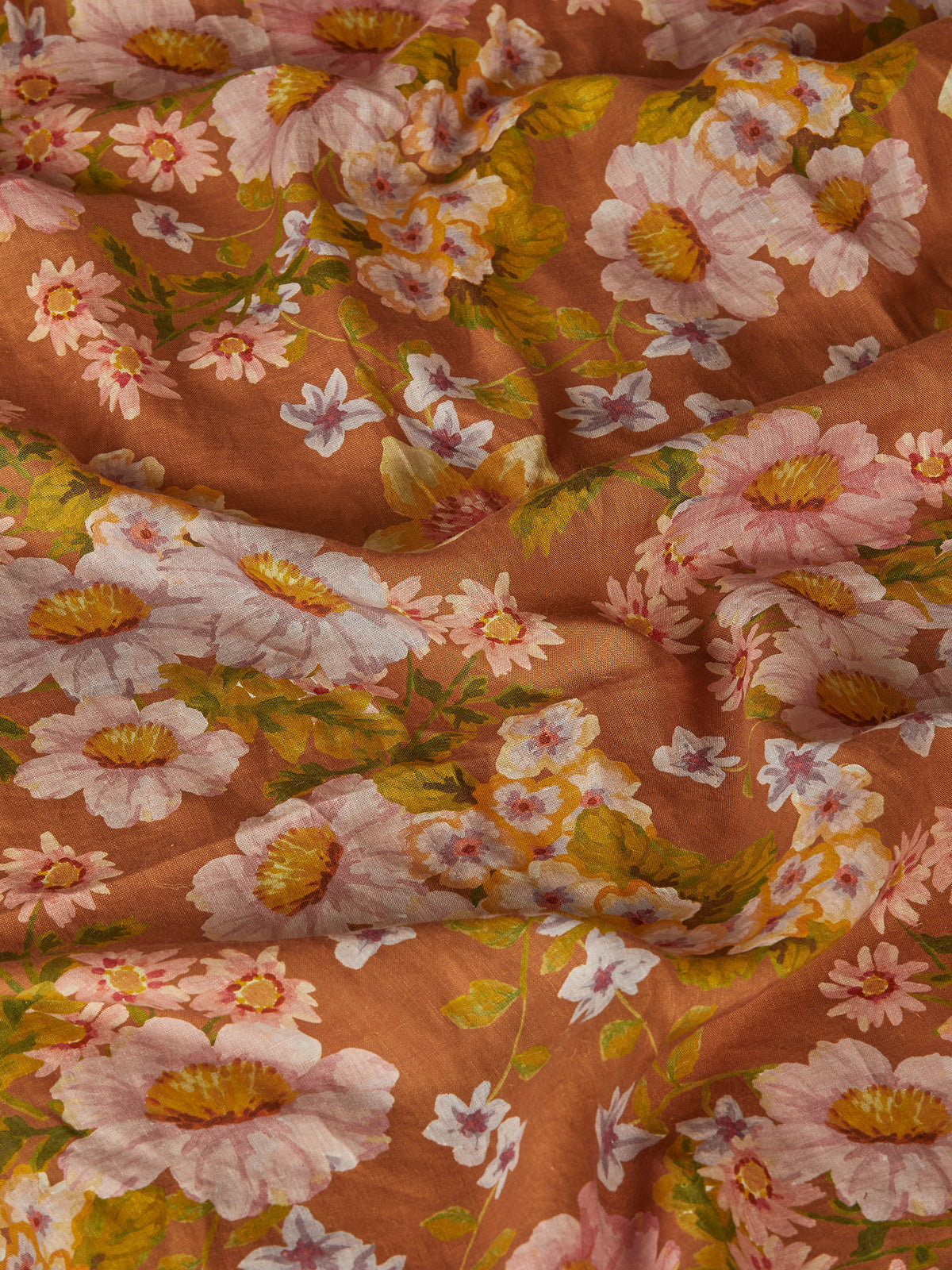 Buttercup Rust Linen Robe
