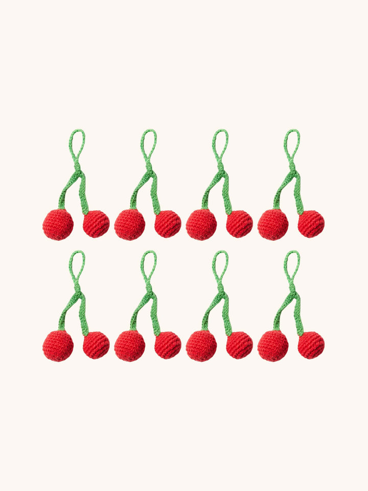 Christmas Decoration Set - Cherries