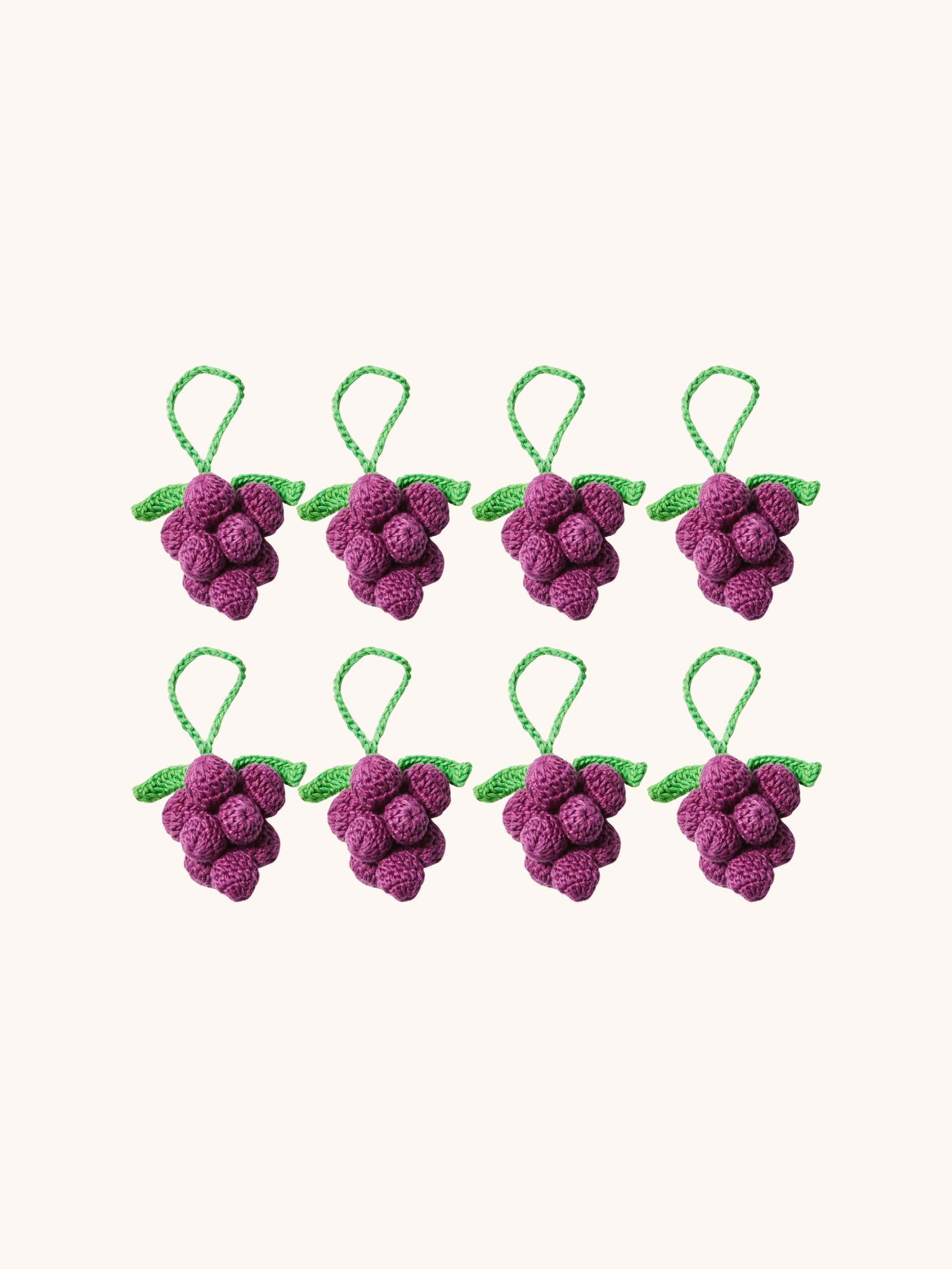 Christmas Decoration Set - Grapes