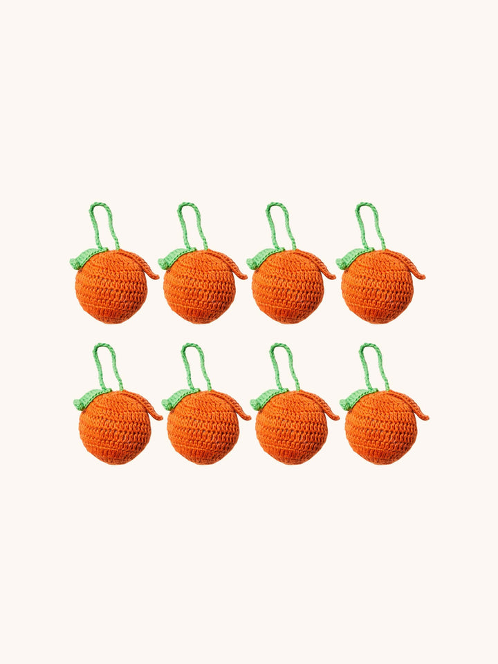Christmas Decoration Set - Orange