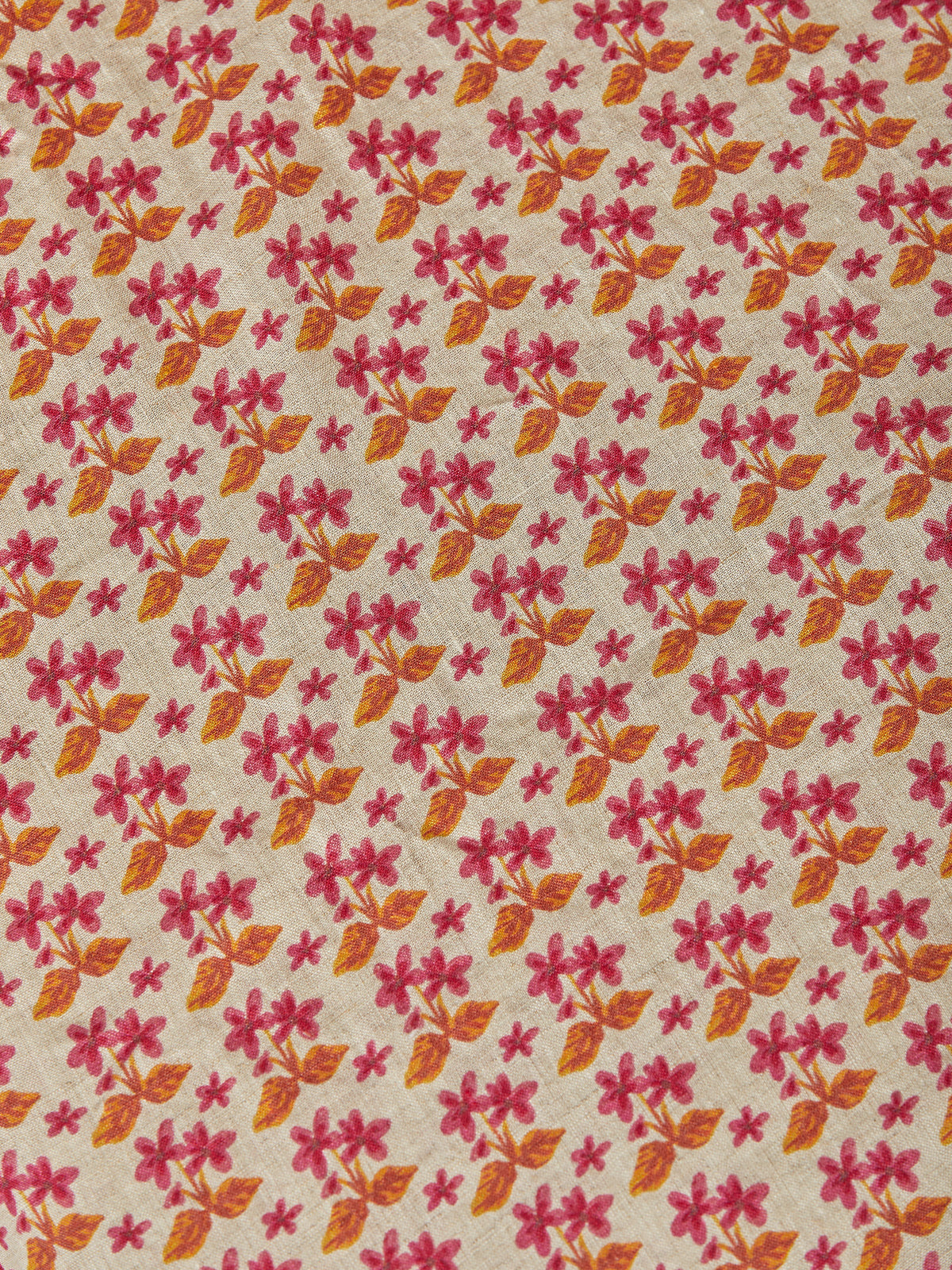 Petit Madeline Pink Linen Standard Pillowcases