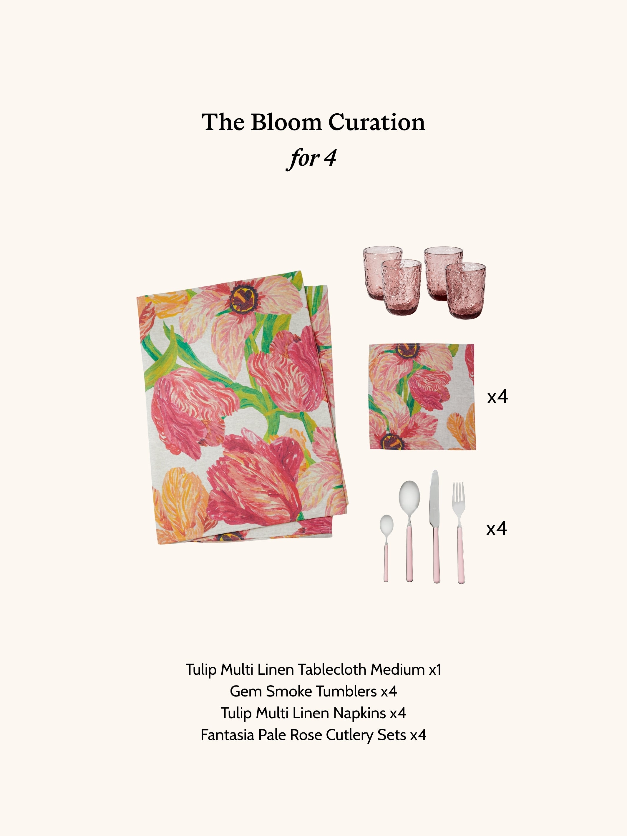 The Bloom Curation - For 4