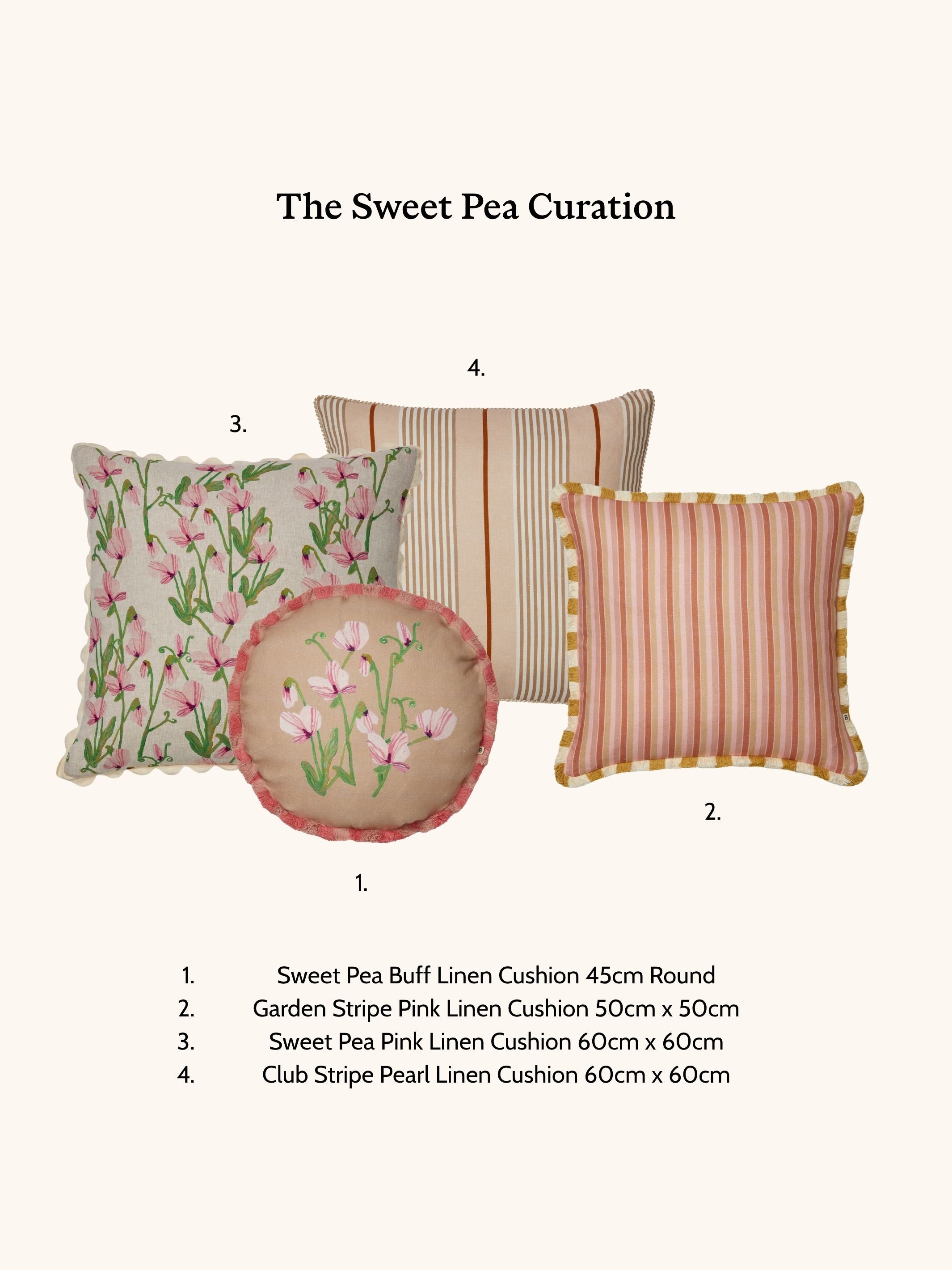The Sweet Pea Curation