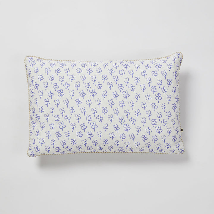 Mini Clover Yves Klein Blue Cushion