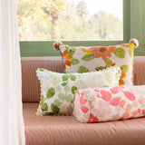 Mini Pastel Floral Green 60x40cm Cushion