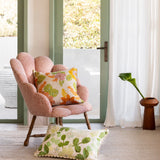 Mini Pastel Floral Green 60x40cm Cushion