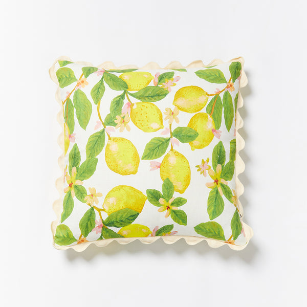 Capri Yellow 50cm Cushion