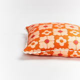 Carnation Orange 50cm Cushion