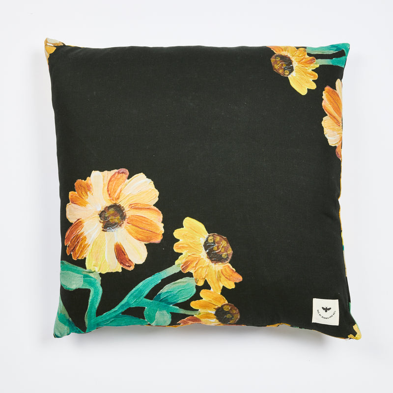 Spring Patch Dark Green 60cm Cushion