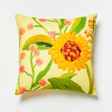 Beach Club Yellow 60cm Cushion