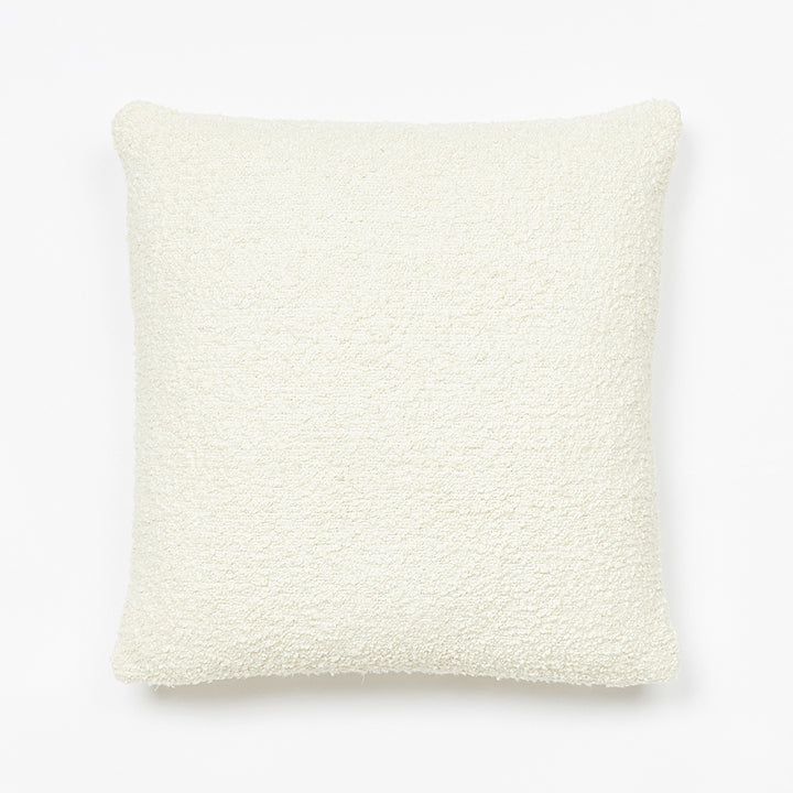 Boucle White Cushion