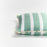Florence Stripe Pistachio 60cm Cushion