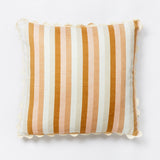 Florence Stripe Wheat 60cm Cushion