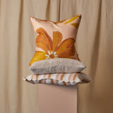 Florence Stripe Wheat 60cm Cushion