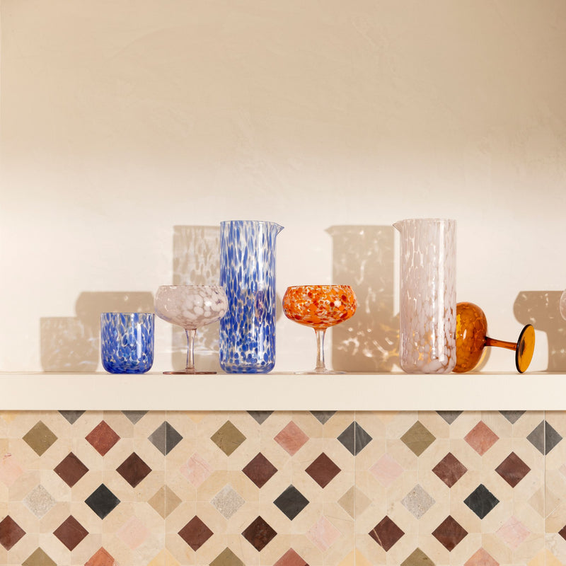 Dots Blue Carafe