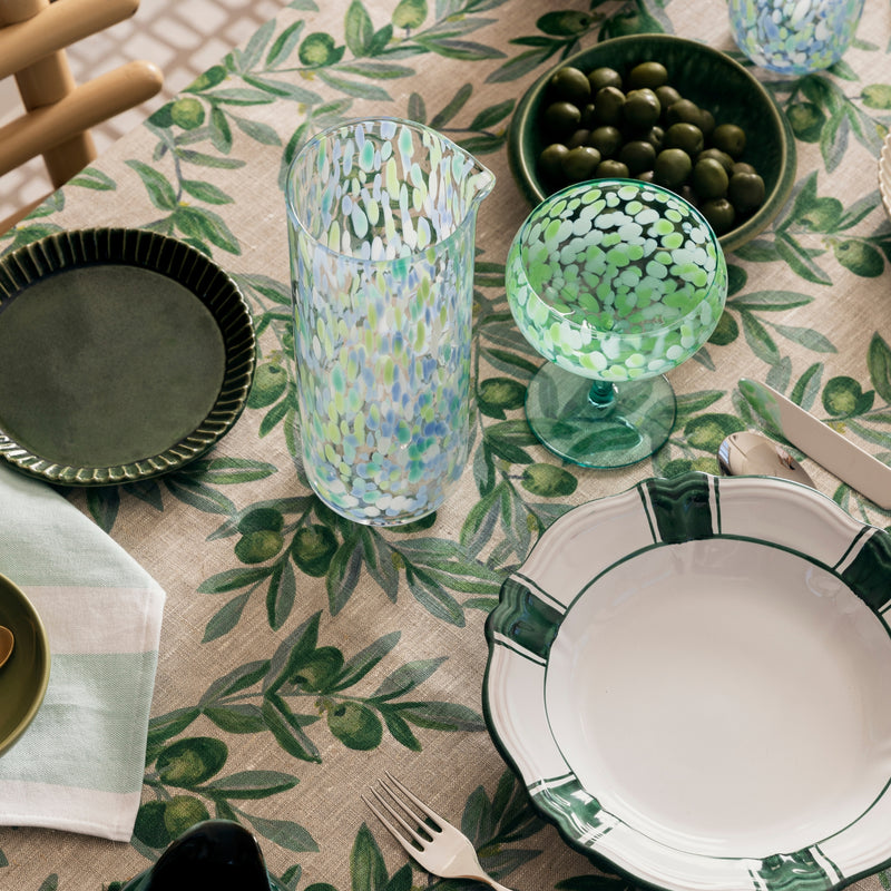 Dots Green Coupes (set of 2)