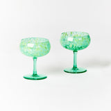 Dots Green Coupes (set of 2)
