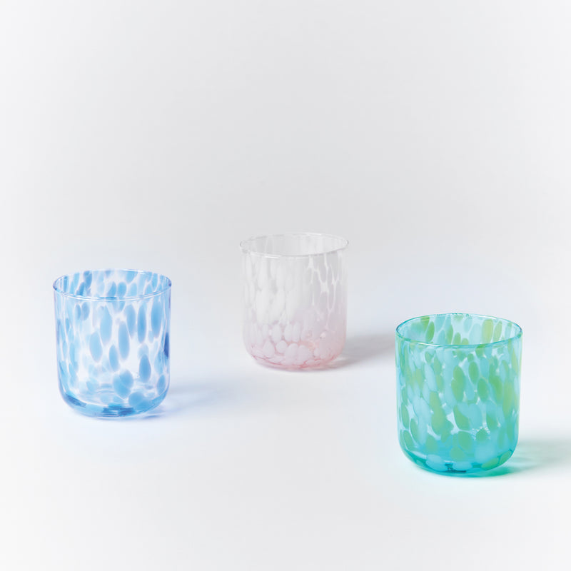 Dots Blue Tumblers (set of 2)