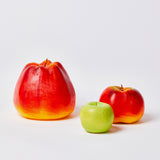 Large Red Apple Candle