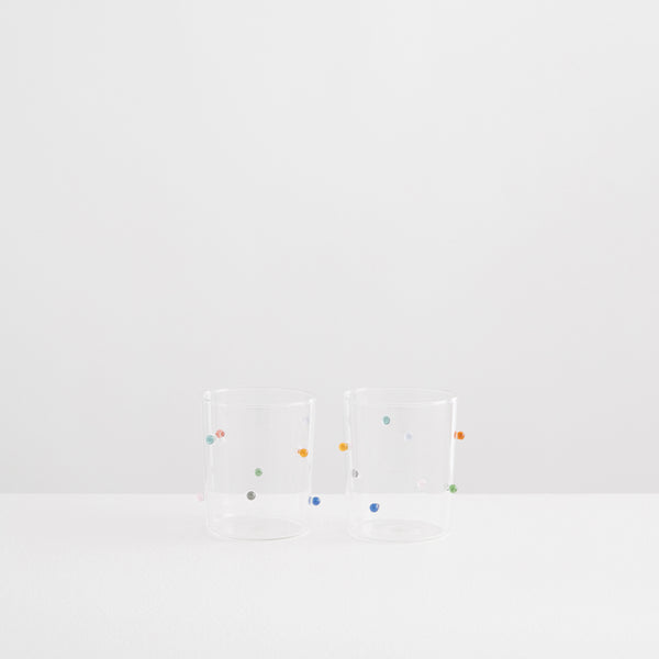 Pomponette Gobelets Multi (set of 2)