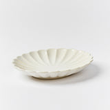 Marumitsu Blossom Plate White