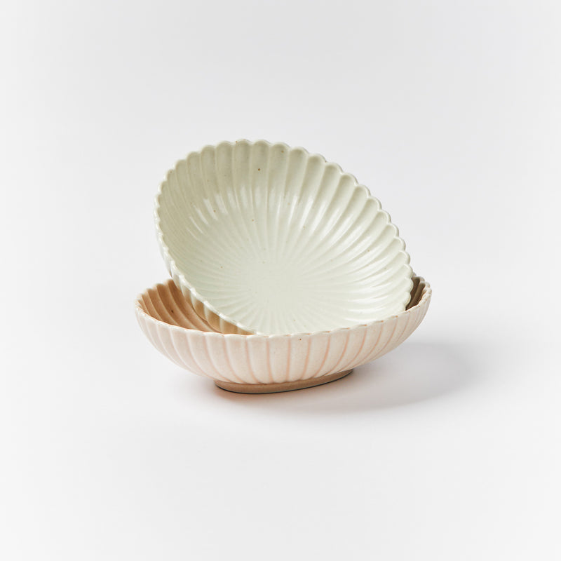 Marumitsu Oval Plate Small Pink