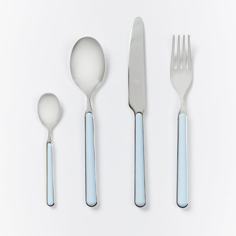 Fantasia Cutlery Set: Light Blue