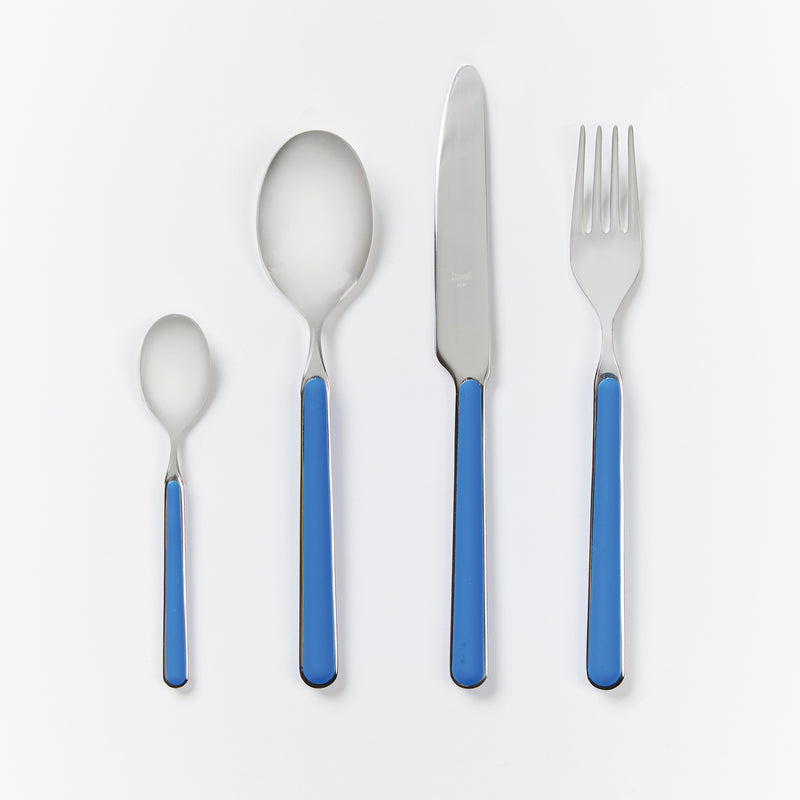Fantasia Cutlery Set: Electric Blue