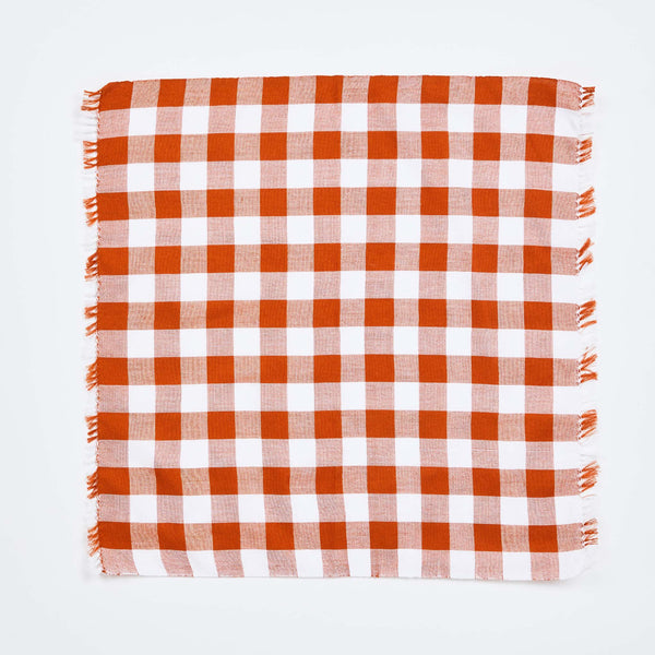 Gingham Nutmeg Napkins (set of 6)