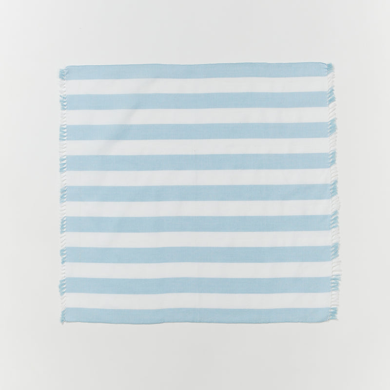 Woven Stripe Powder Blue Napkins (set of 6)