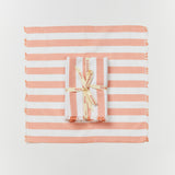 Woven Stripe Pink Napkins (set of 6)