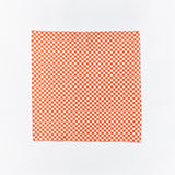 Tiny Checkers Red Napkins (set of 6)