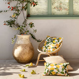 Capri Yellow 60cm Outdoor Cushion