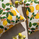Capri Yellow 60cm Outdoor Cushion