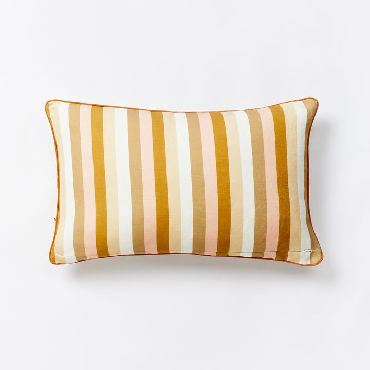 Florence Stripe Wheat Outdoor Cushion
