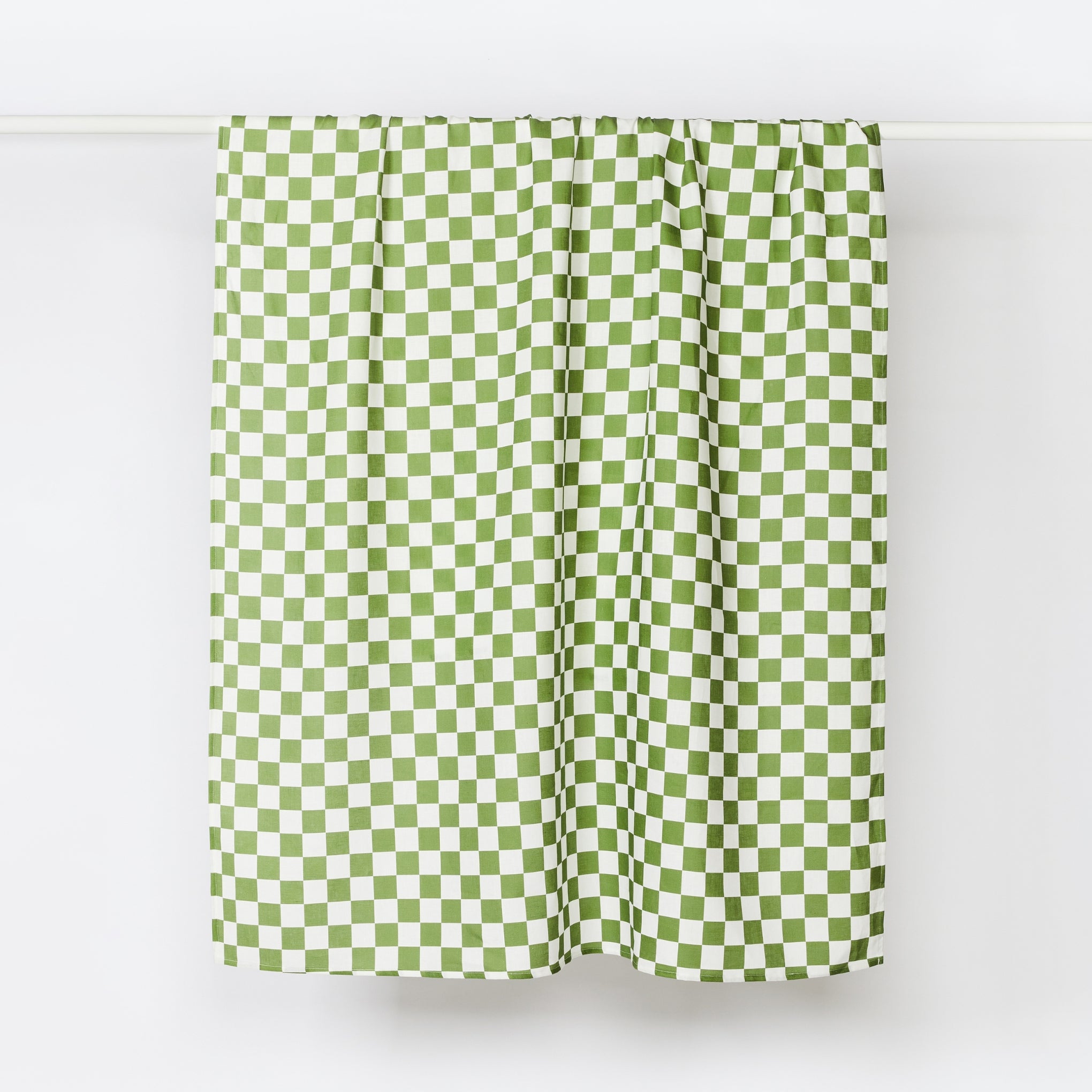 Small Checkers Thyme Tablecloth