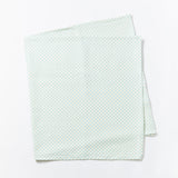 Tiny Checkers Powder Blue Tablecloth