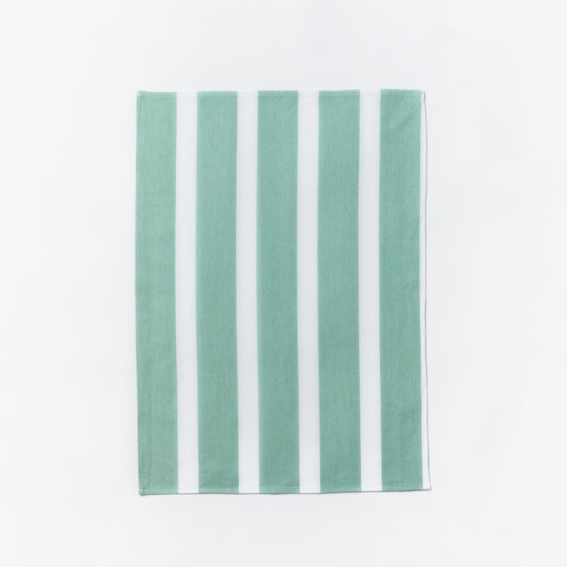Florence Stripe Pistachio Tea Towel