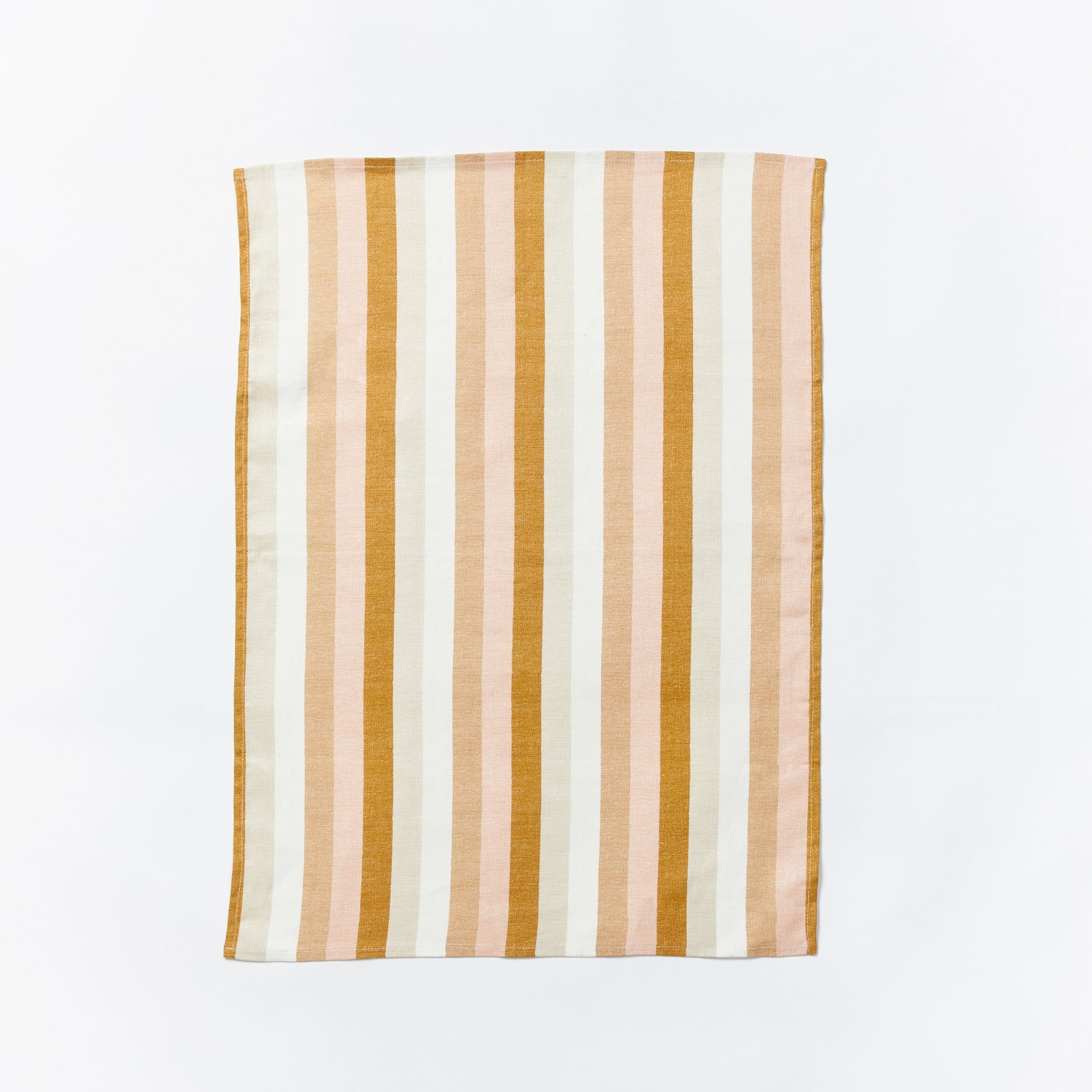 Florence Stripe Wheat Tea Towel