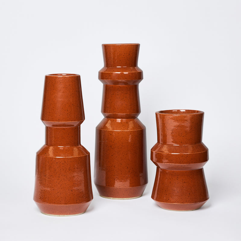 Earth Chocolate 43cm Vase