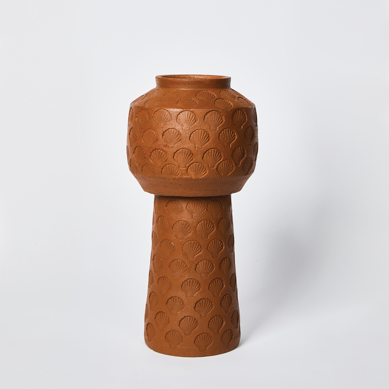 Shells Column 38cm Vase