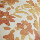 Small Dogwood Rust Euro Pillowcases (set of 2)