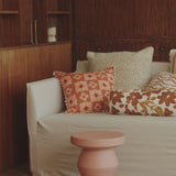 Carnation Orange 50cm Cushion